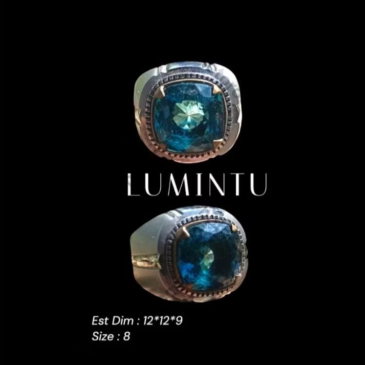 Cincin Blue Topas London