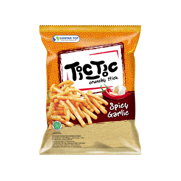 

TIICTIC SPICY GARLIC CRUNCHY STICK - 70gr