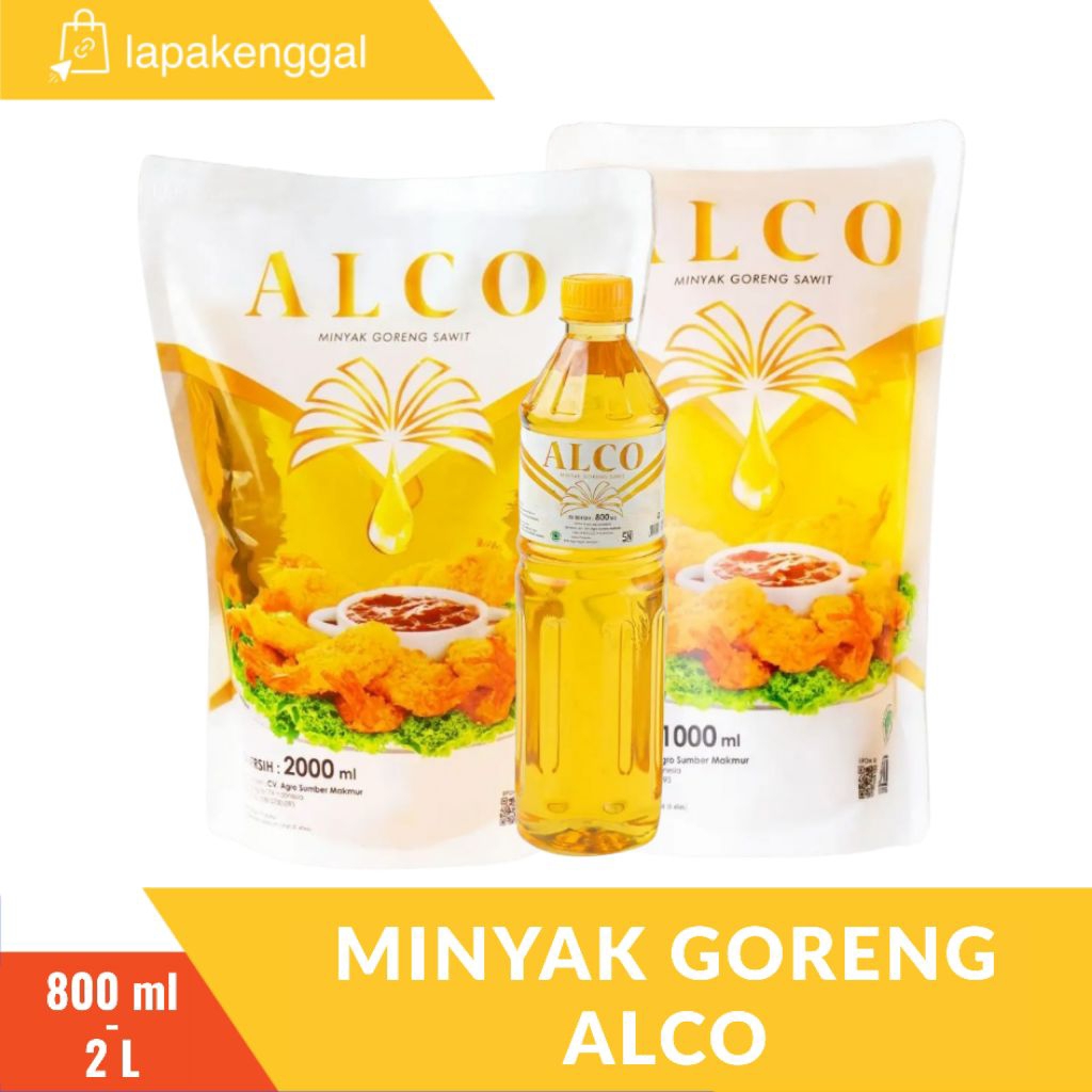 

Minyak Goreng ALCO 800 ml - 2 Liter