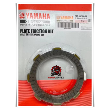 kampas kopling 50C Yamaha Jupiter MX new 135 Plat Kopling Vixion New 50C Jupiter MX 135 new