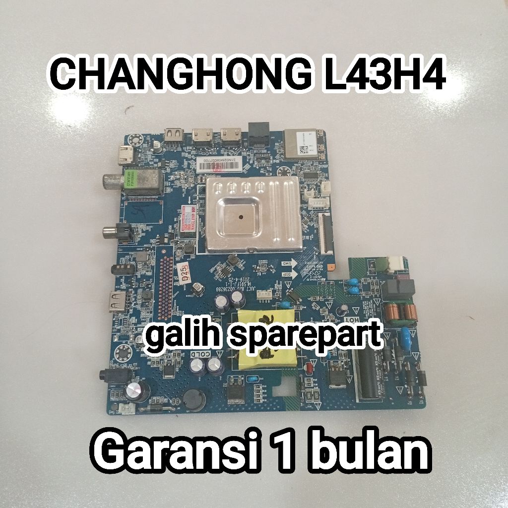 MAINBOARD TV CHANGHONG L43H4 MB - MODUL - MOBO - MOTHERBOARD TV CHANGHONG