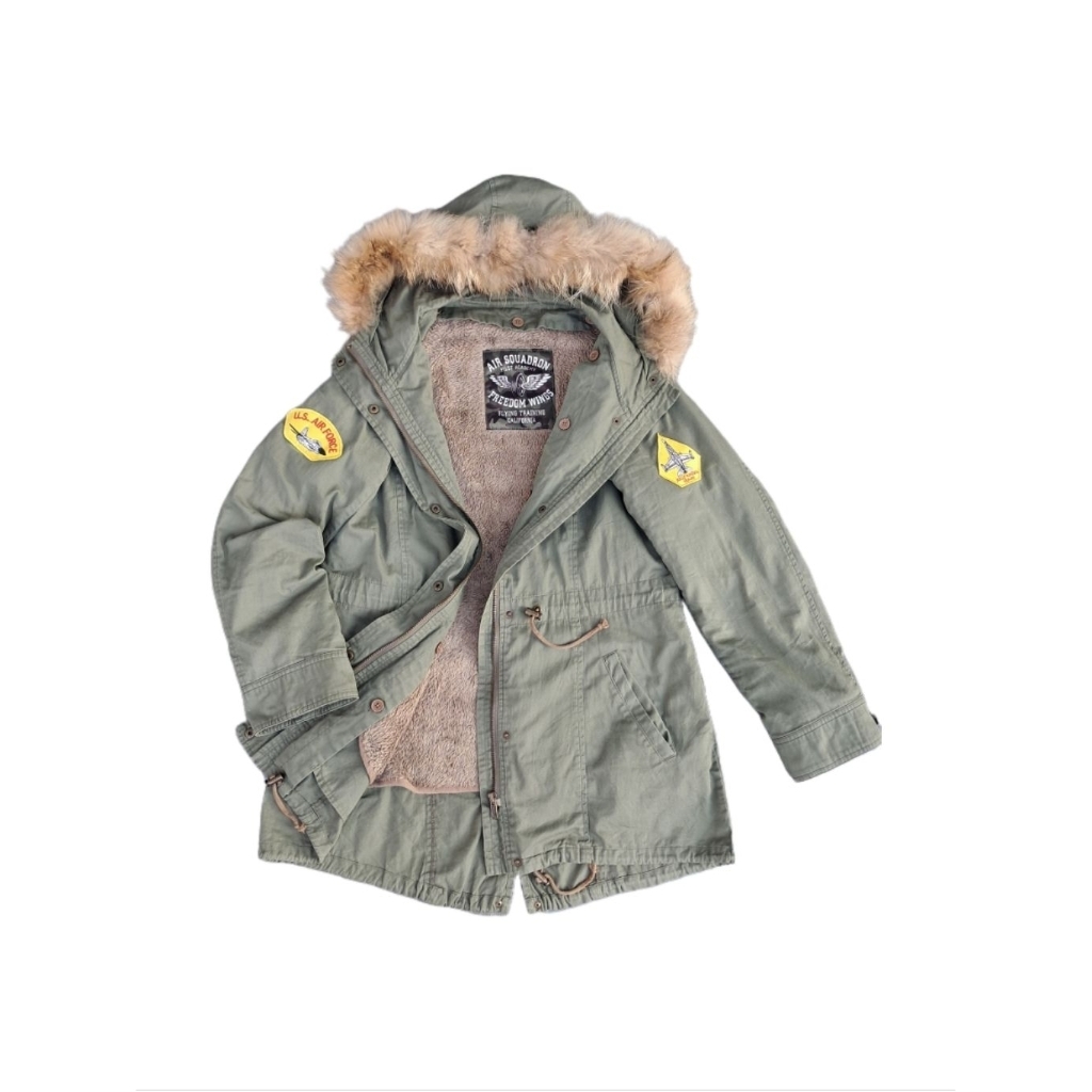 jacket repro military M65 army air force squadron us army