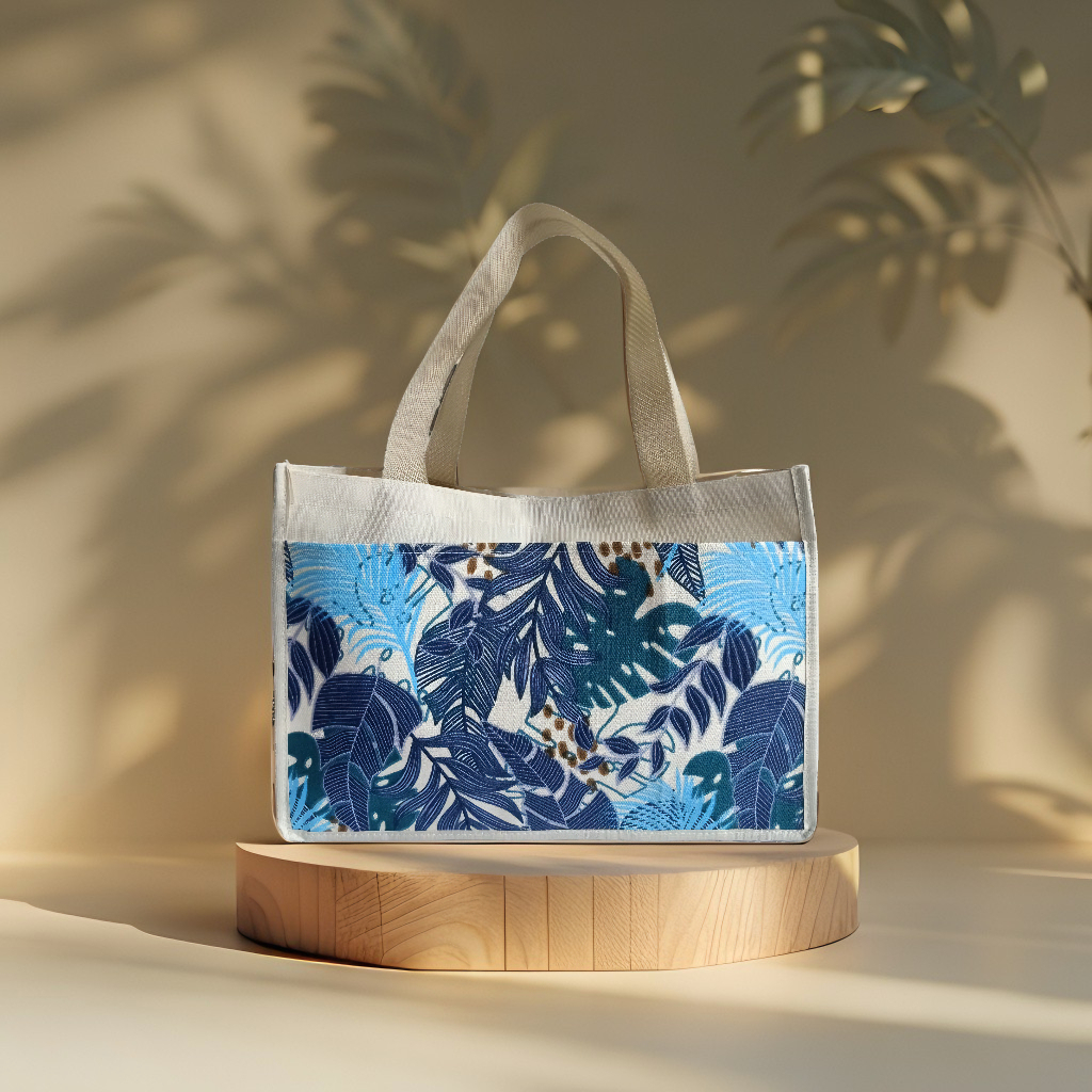 tas jinjing kombinasi Polyester/ Totebag kanvas/ tas jinjing serbaguna/totebag kanvas /tas souvenir