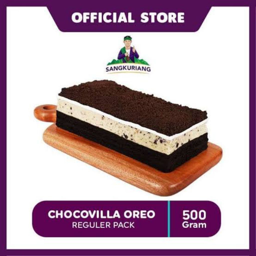 

Lapis Bogor Sangkuriang CHOCOVILLA OREO | Lapis Talas Bogor Sangkuriang | Lapis Talas Sangkuriang | Oleholeh Bogor
