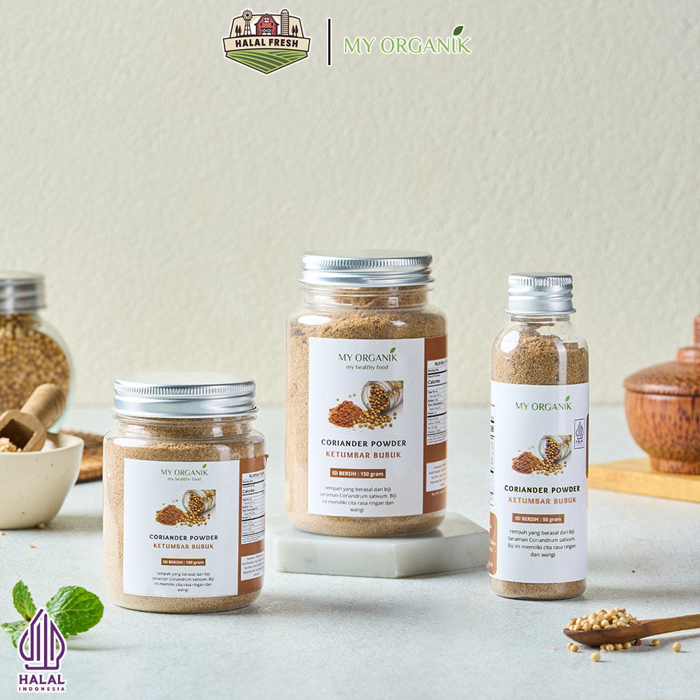 

My Organik Ketumbar Bubuk Murni Organik - Coriander Powder 50gr 100gr 150gr