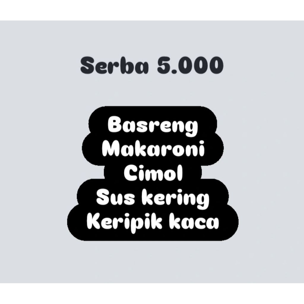 

[READY] Cemilan pedas asin gurih daun jeruk serba 5.000 (min 3 pcs)