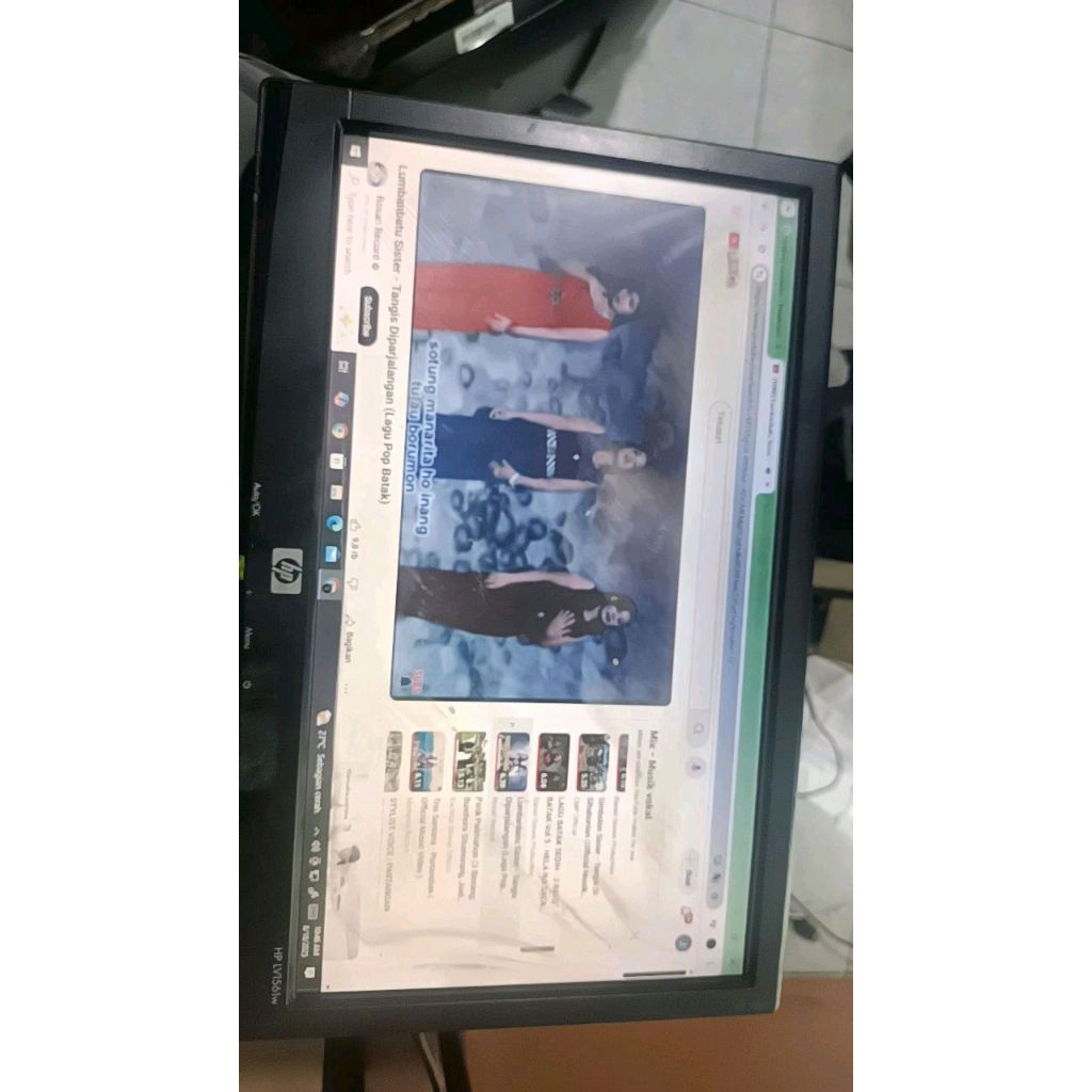 monitor lcd hp 16 minus Polaris bonus kabel power