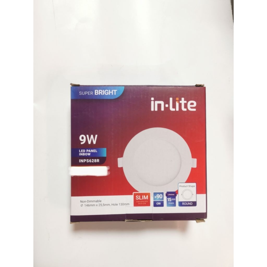 Downlight Inlite 12w Downlight LED Panel Inlite 12w INPS628R Downlight 9w Inbow Bulat Downlight Tana