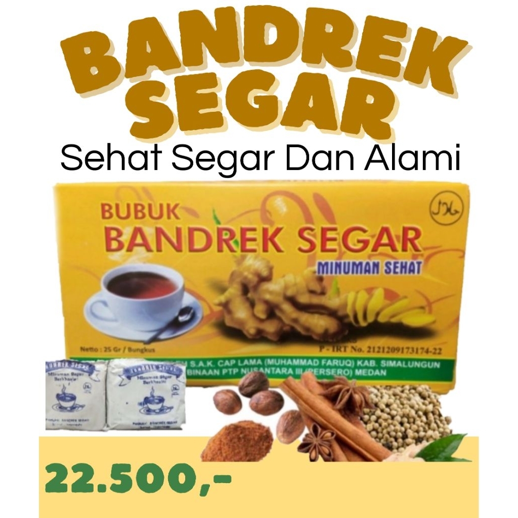 

Bubuk Bandrek Segar Sehat #TanpaBahanPengwaet