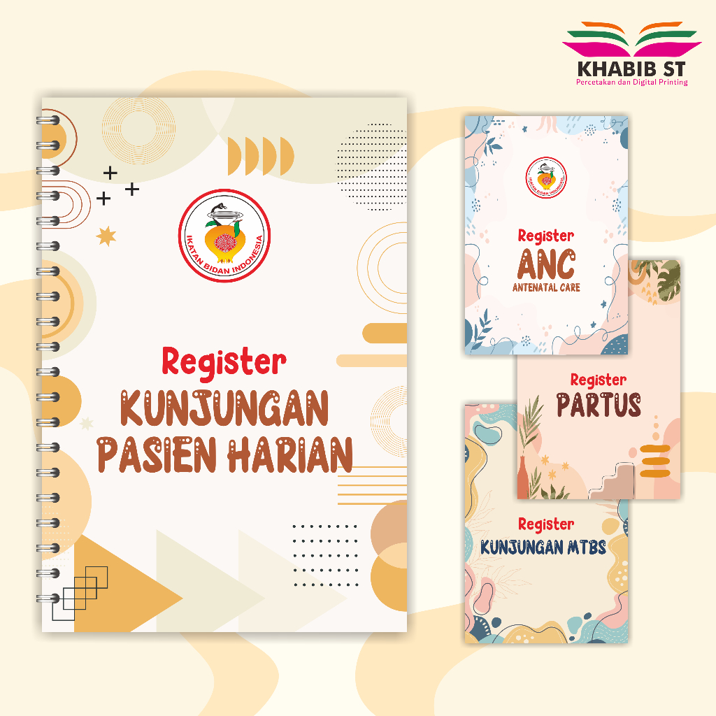 

buku besar Buku REGISTER Buku KAS BUKU MTBS (buku kunjungan pasien harian)