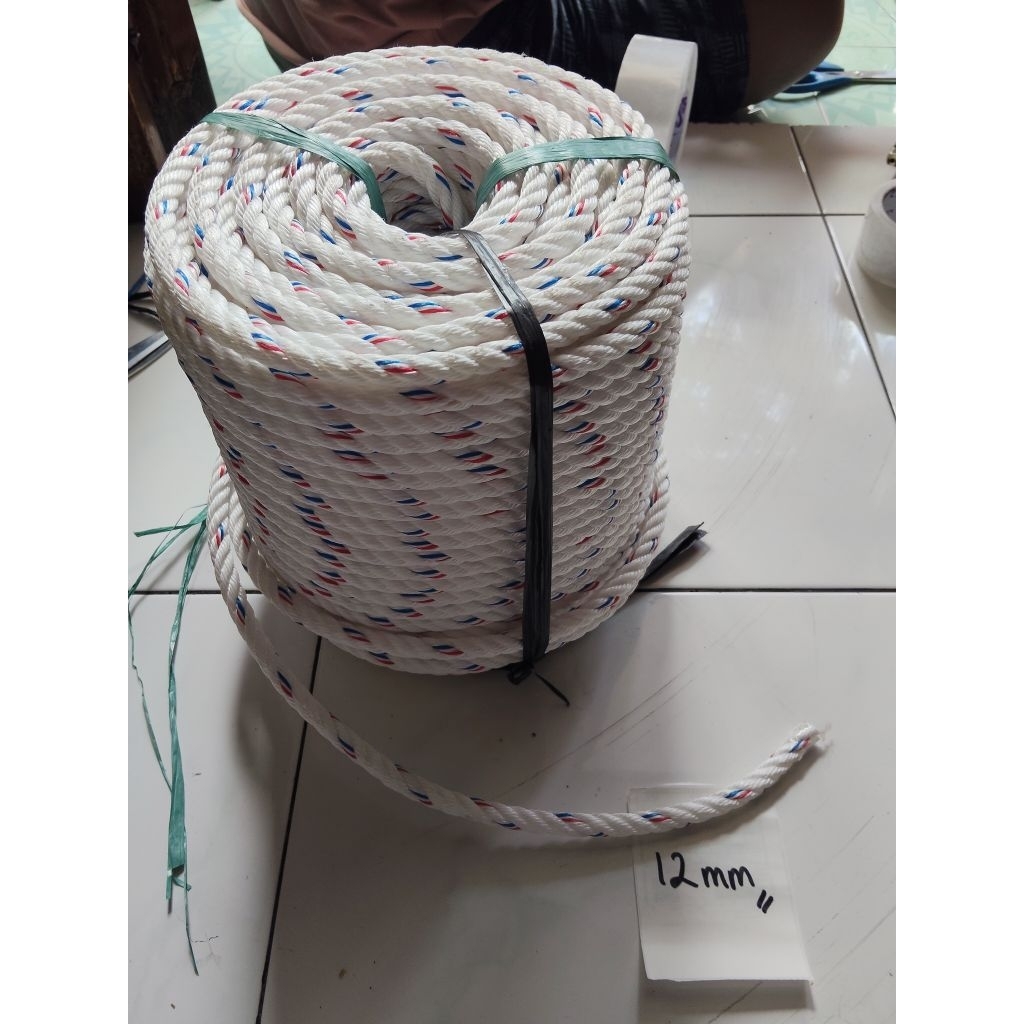 

Tali Tambang PPD Ukuran 12MM Super Kuat (HARGA PER METER)