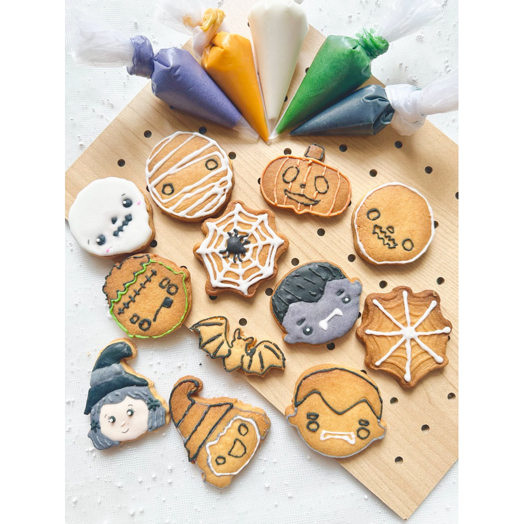 

DIY Cookies Halloween Cookies 1 paket 4 pcs