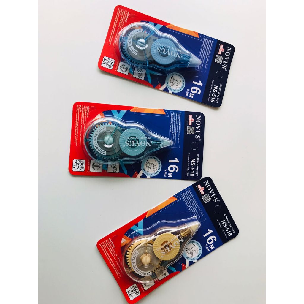 

Correction Tape NOVUS 16m x 5mm (NS-516)