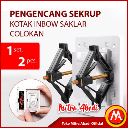Pengencang Sekrup Kotak Inbow Saklar Colokan / Wall Mount Switch Box Repair Tool