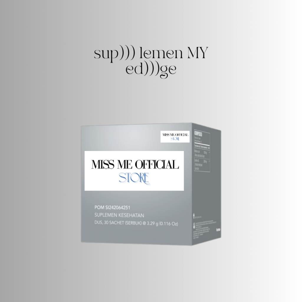 

(Miss Me) Terbaru V2 My Edgeh Ready Stock