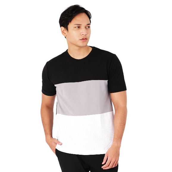 POSHBOY Kansai Black - Kaos Pria Lengan Pendek