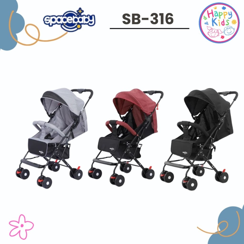 STROLLER SPACEBABY SB 316 KERETA DORONG