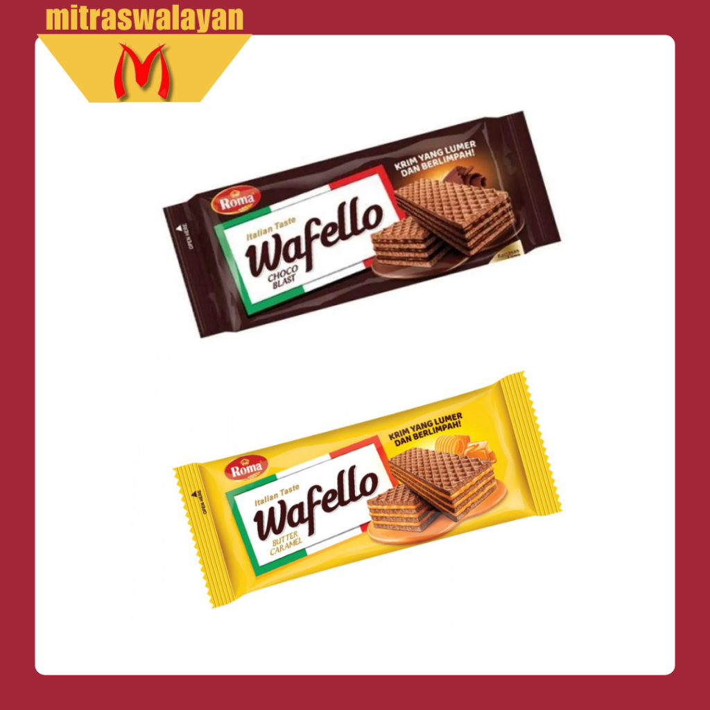 

Roma Wafer Wafello 117 gr - Tersedia 2 Varian