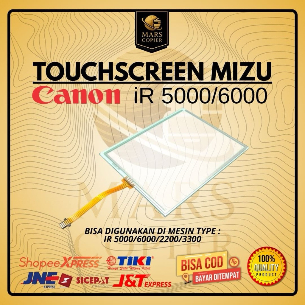 TOUCHSCREEN MIZU IR 5000 6000 IR 2200 3300