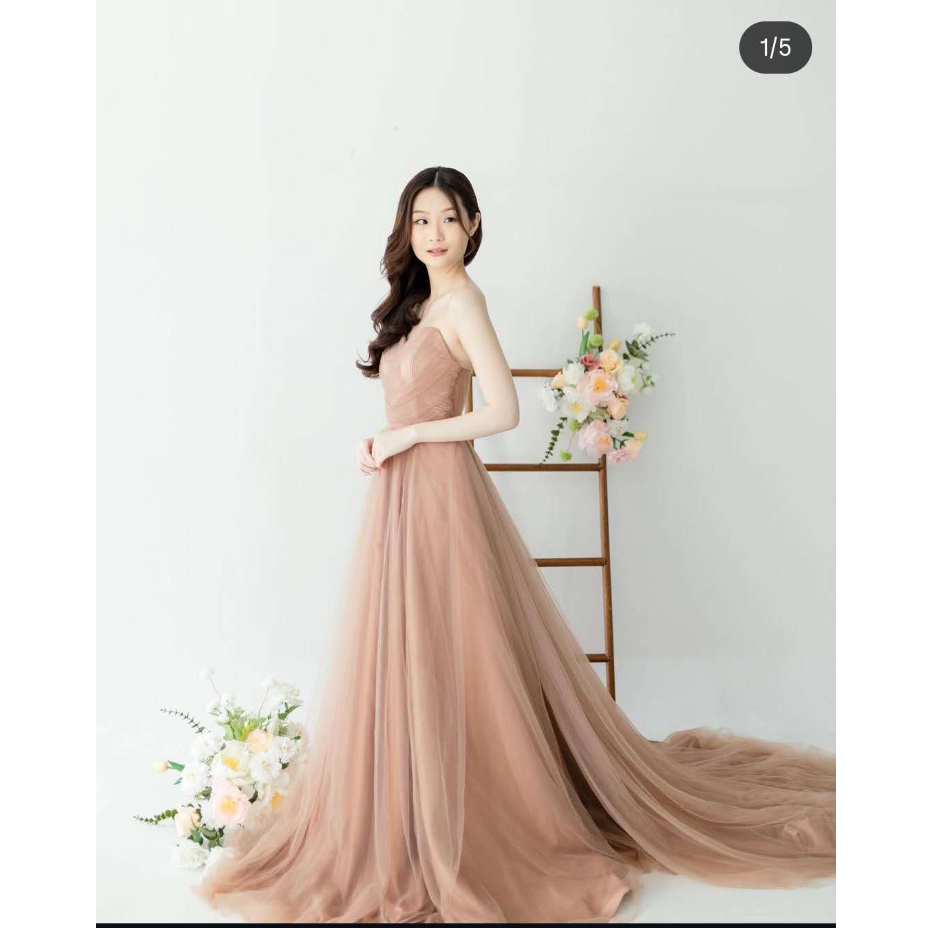 Gaun malam mewah untuk pesta ulang tahun wanita, elegan dan mewah, tuan rumah mewah, upacara wisuda,