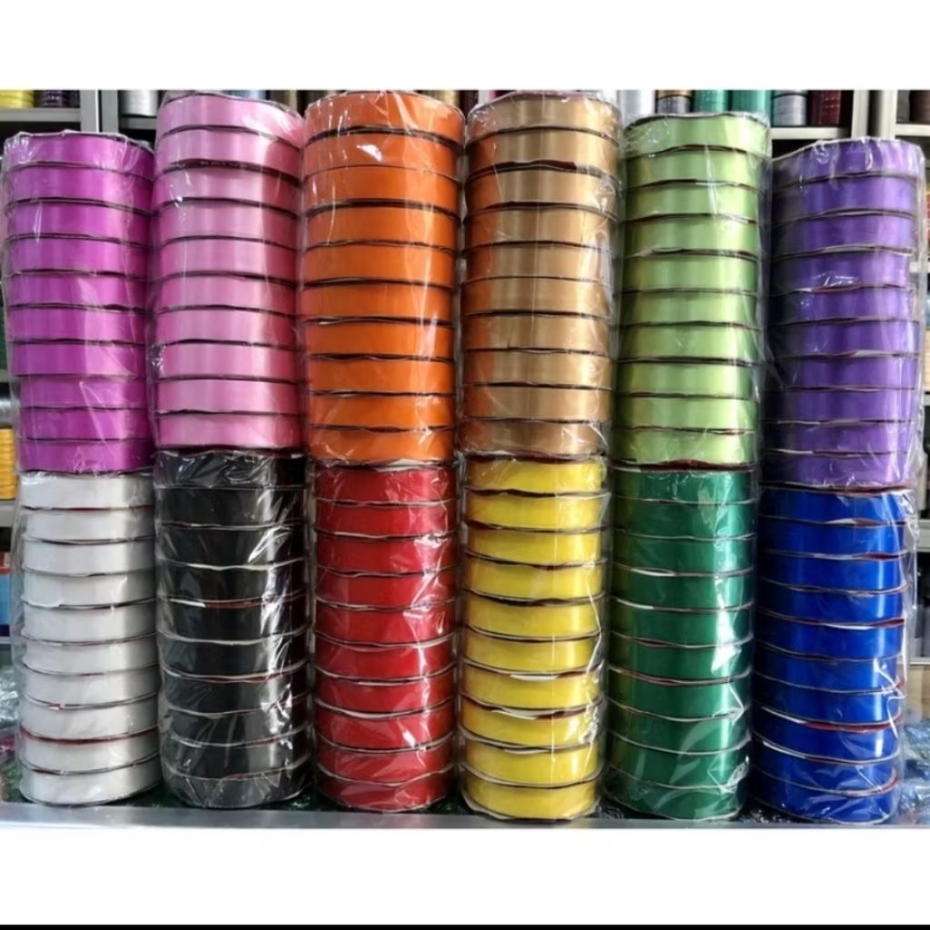 

pita Kado Jepang 3/4 (2cm) panjang 15yard/roll ( Jual Per 5Roll )