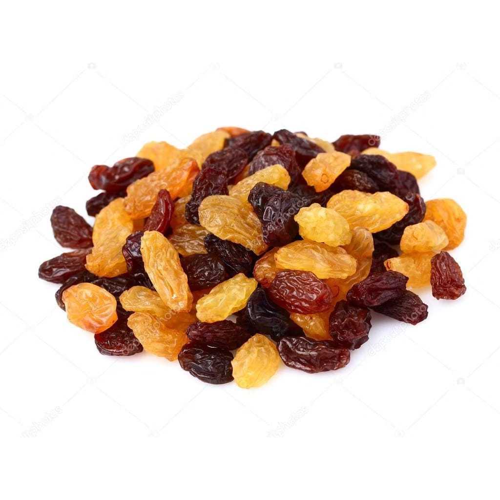 

Kismis 3 warna/Tricolour Raisins Unsweetened / Kismis Emas, hijau dan Hitam / Kismis 3 warna/camilan food Snacks