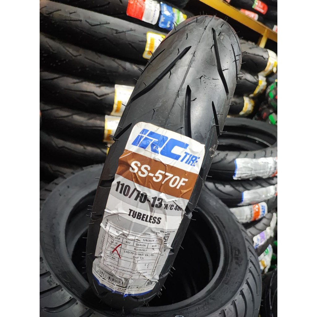 BAN NMAX IRC 110/70-13 & 130/70-13 TUBELESS / Ban Nmax IRC