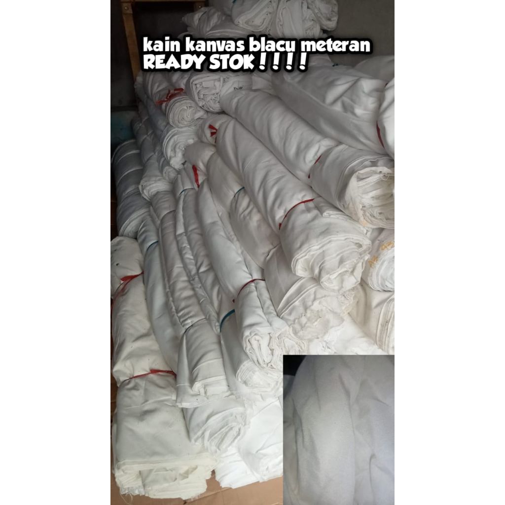 KAIN BLACU METERAN TEBAL(persetengah meter) TERMURAH