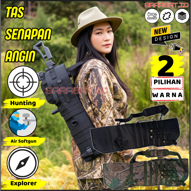 Kantong Uklik PCP Gejluk Slempang Tali bahu empuk Bahan tebal Jahitan rapi kuat Ringkas bisa dilipat