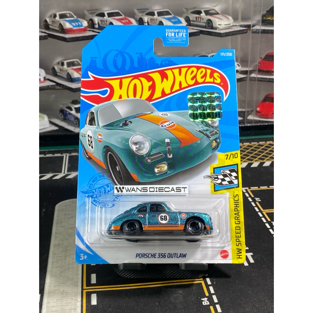 Hot Wheels Super Treasure Hunt Porsche 356 Outlaw Gulf Factory sealed $TH TH$ STH THS
