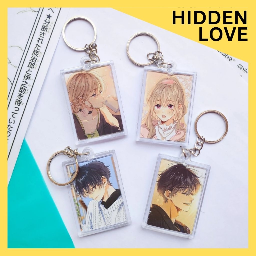 Gantungan Kunci Hidden Love KeyChain manhua my reason to die
