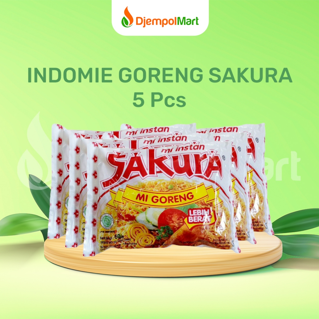 

Mie Goreng Sakura Mie Instan Isi 5 Pcs