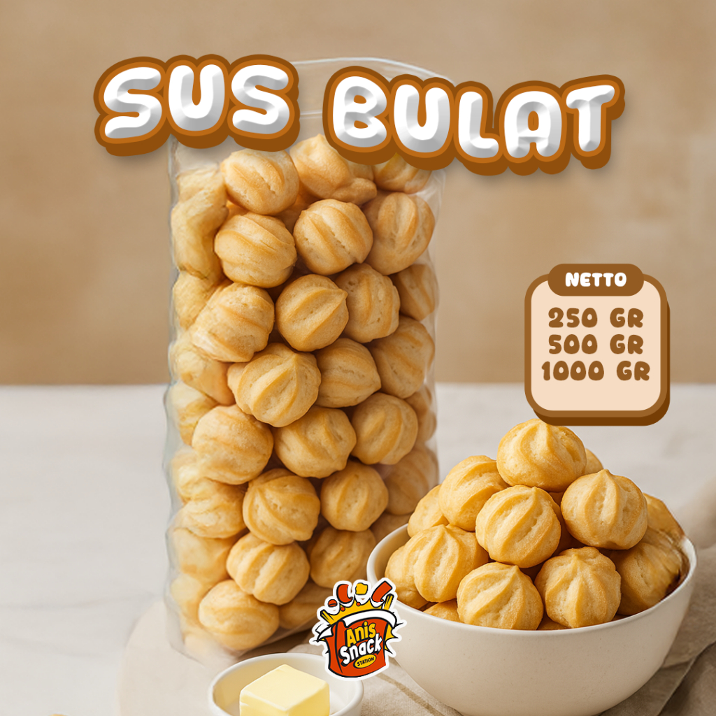 

Sus Kering Enak & Renyah / Sus Asin Bulat / Sus Asin Panjang