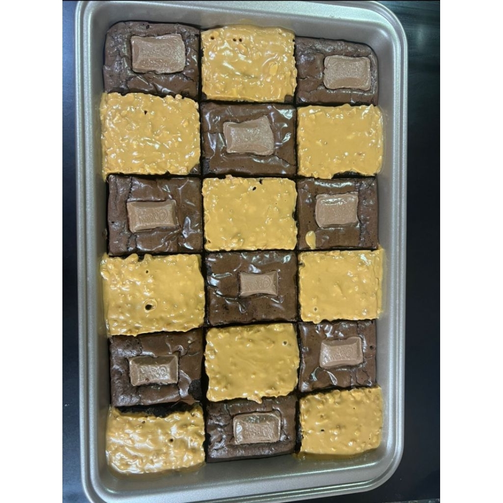 

brownies 1 loyang 32x21 cm