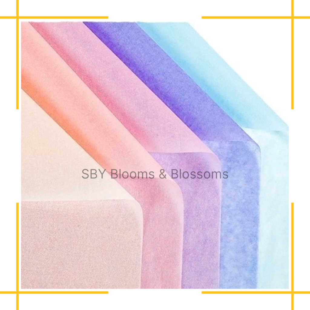 

SF31 Kertas Tisu Tissue Buket 50x47 CM Flower Wrapping Paper Korean Premium Cotton Ecer