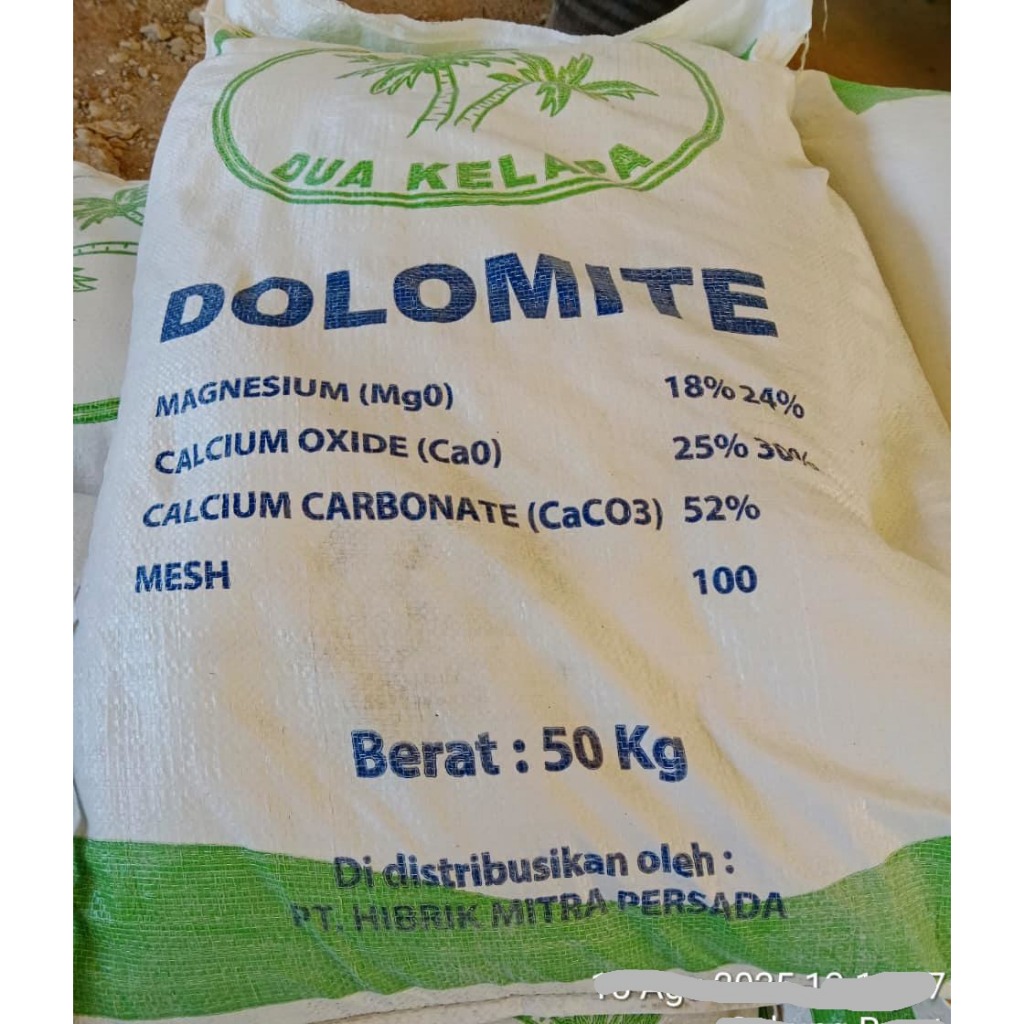 kapur dolomite dolomit