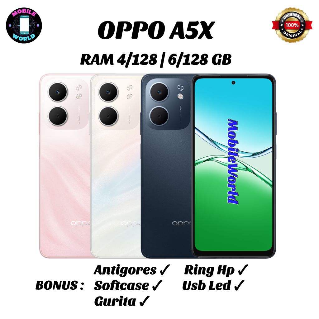 OPPO A5X RAM 4/128 | 6/128 GB GARANSI RESMI OPPO