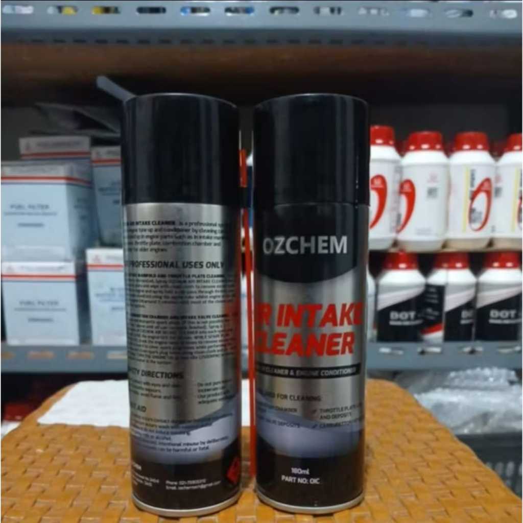 OZCHEM NULON Pembersih Intake 180ml, Super Engine Conditioner injection Cleaner Foam (sama dengan NU