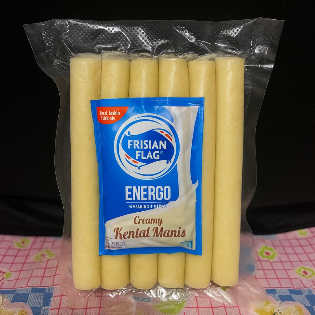 

Cheese Roll Isi 20 Pcs + Kental Manis | Camilan Renyah Manis Gurih Frozen Food Kekinian