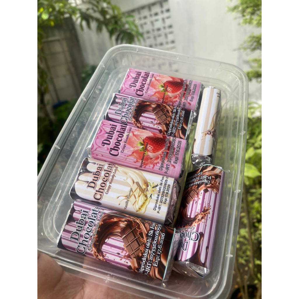 

[Bundling isi 12] Coklat Dubai Kunafa Turki