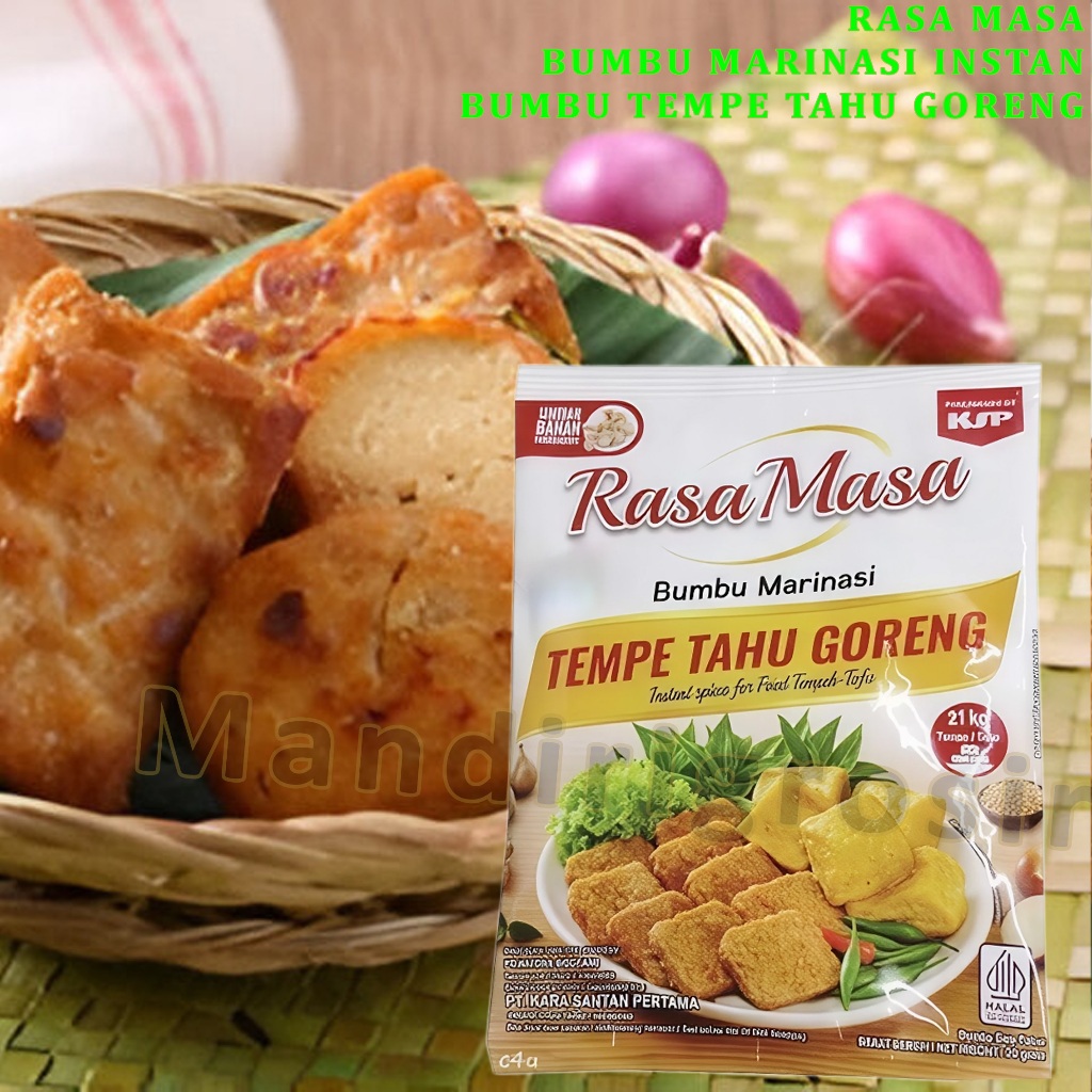

Bumbu Marinasi Instan * Rasa Masa * Bumbu Tempe Tahu Goreng * 20gr