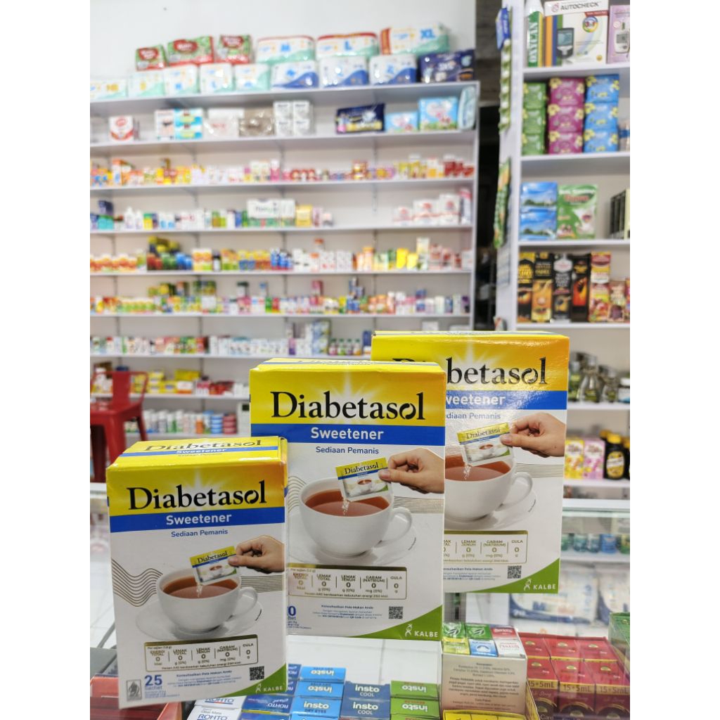 

Diabetasol Sweetener / Pengganti Gula Untuk Diabetes