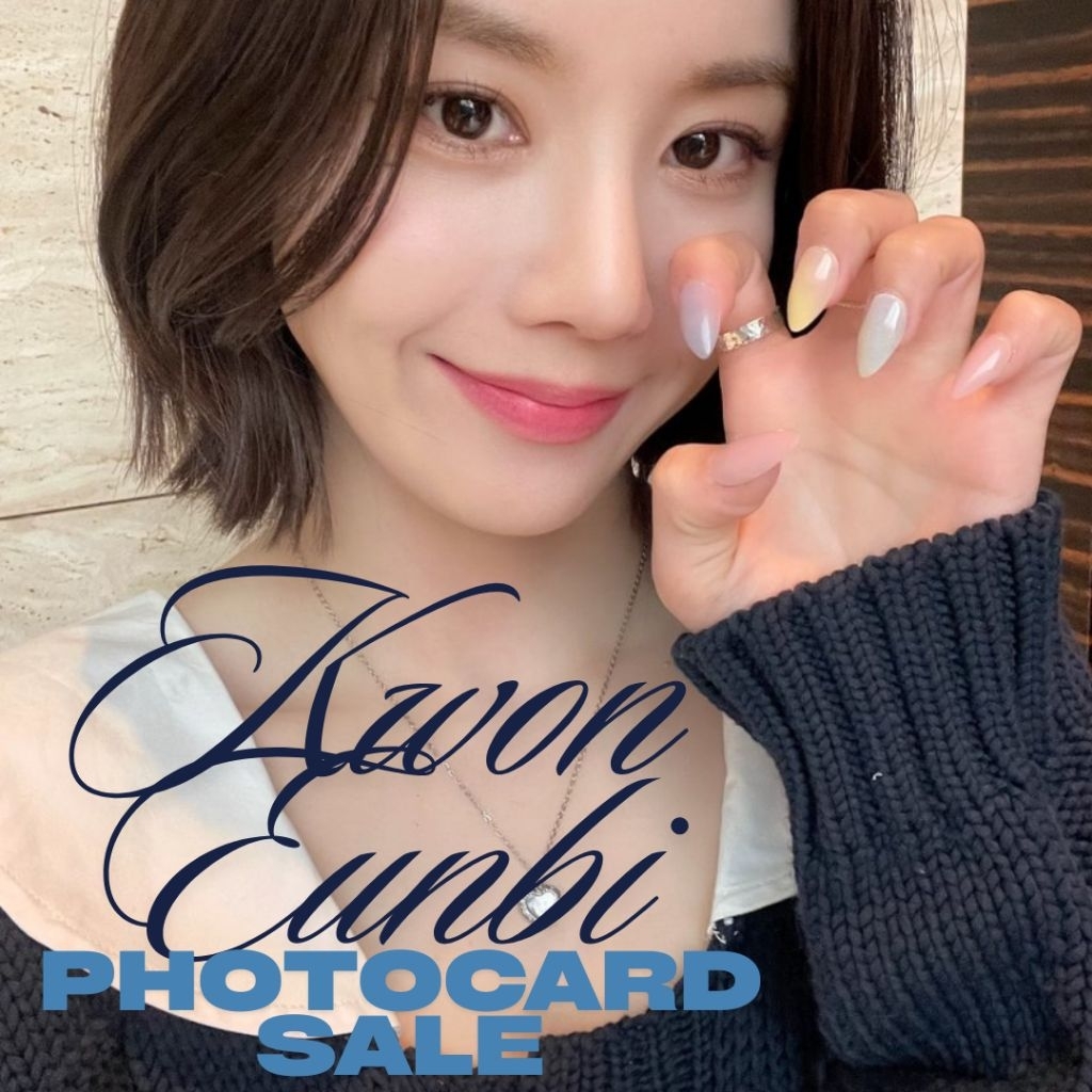 Kwon Eunbi Trading Photocard