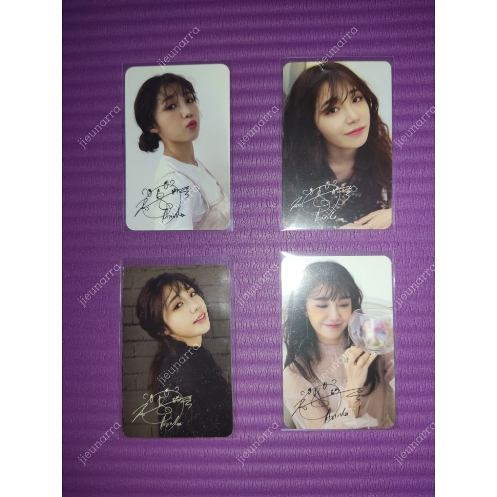 Jeong Eunji Apink Official Photocard - PC Album The Space