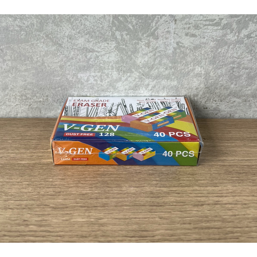 

Penghapus Pensil Warna/ Eraser V-Gen 128 Color