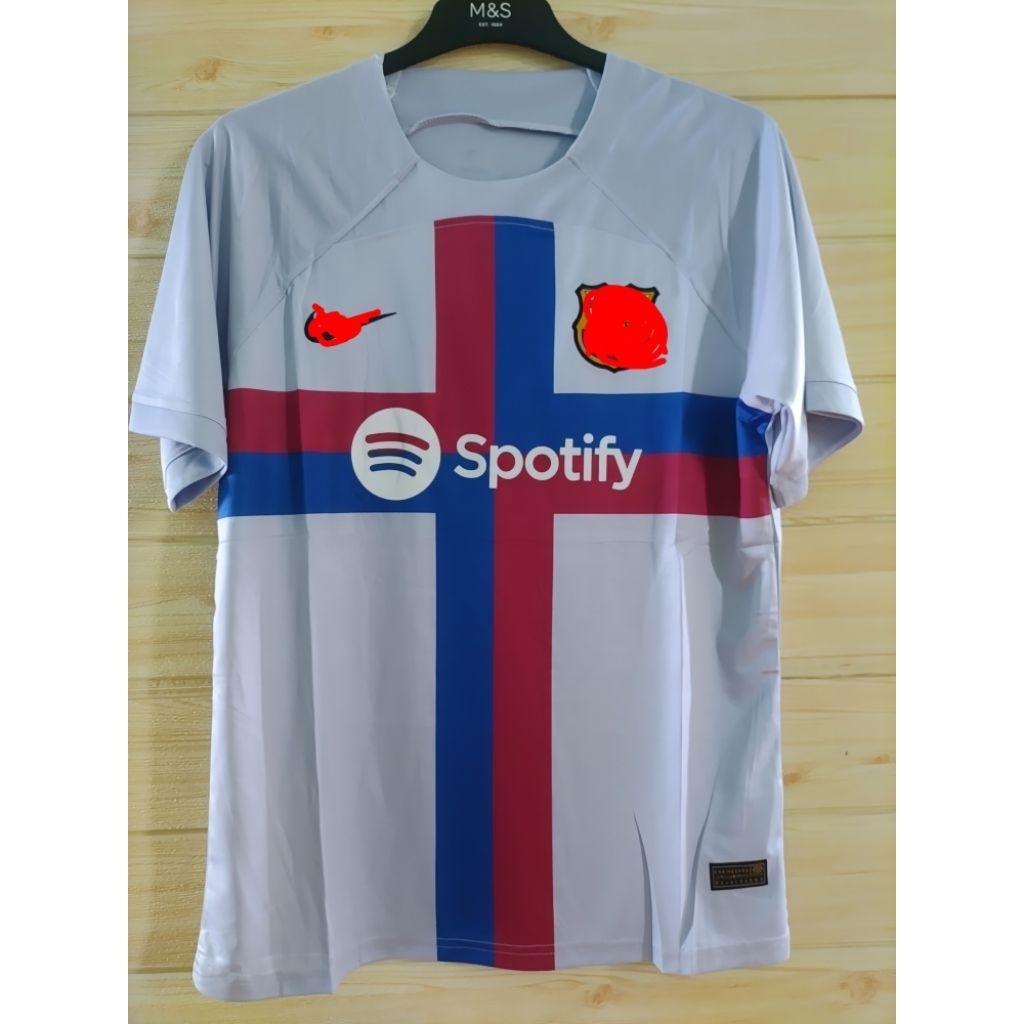 Jersey barca 3rd 2022/2023 Grade ori