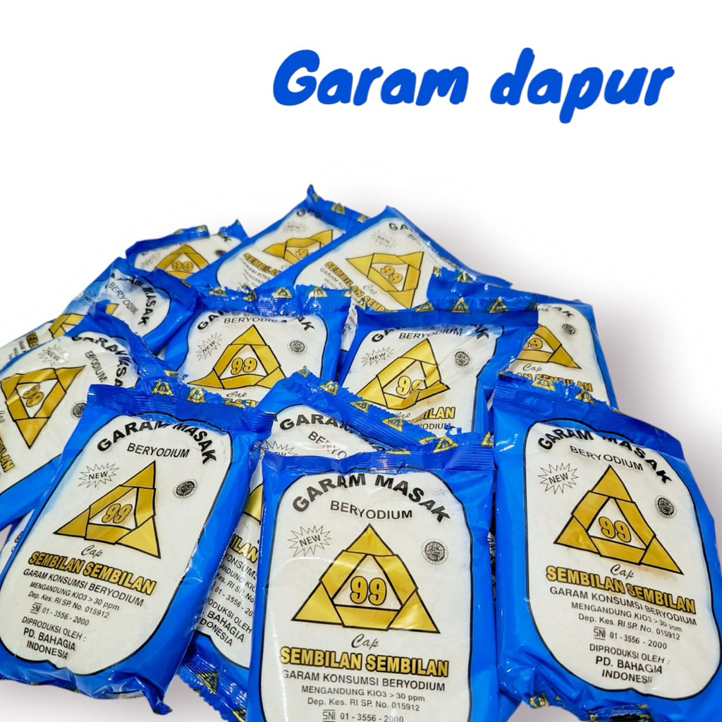 

Garam Masak Dapur Beryodium Paket 40 Pcs