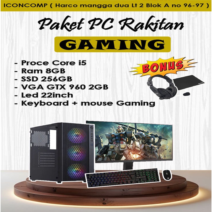 PAKET PC RAKITAN GAMING