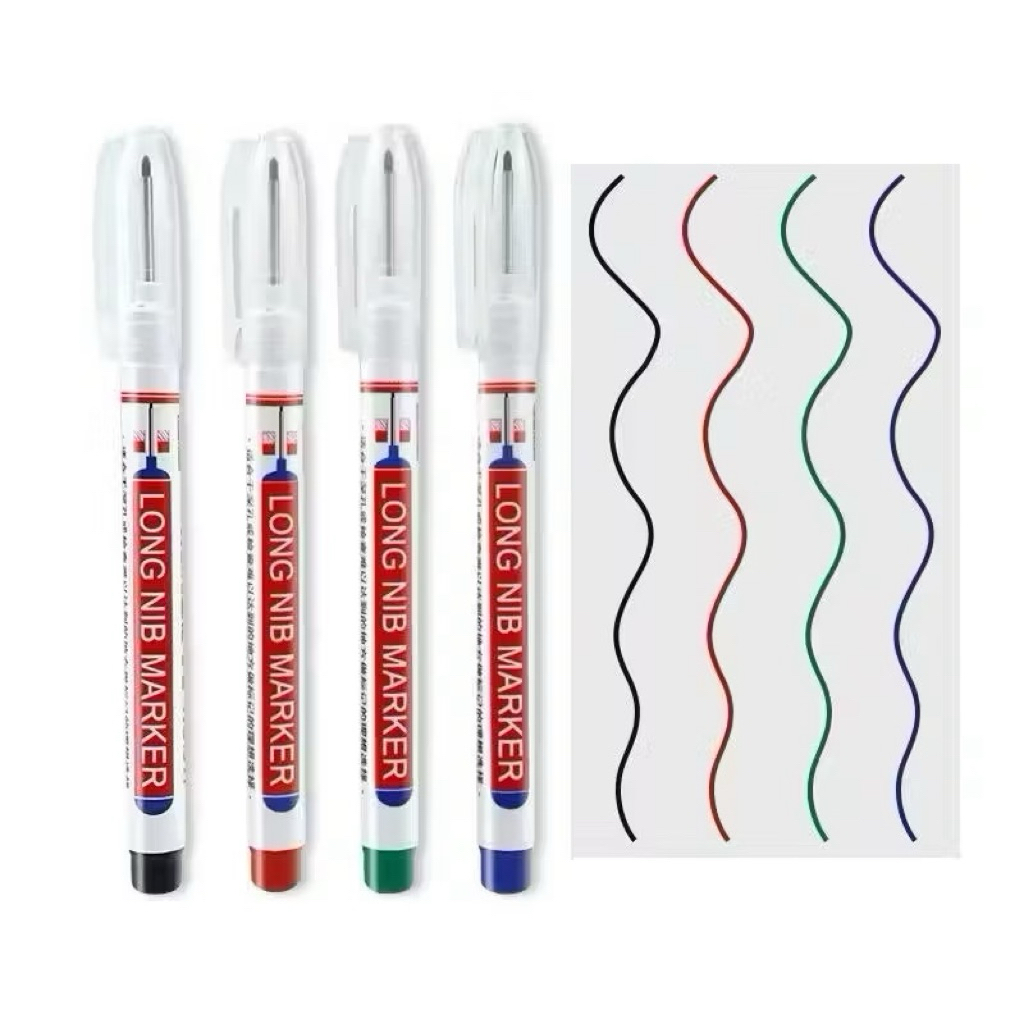 

Spidol Pertukangan Nib Marker Alat Tulis Penanda Spidol Tukang Tahan Air Long Head Marker