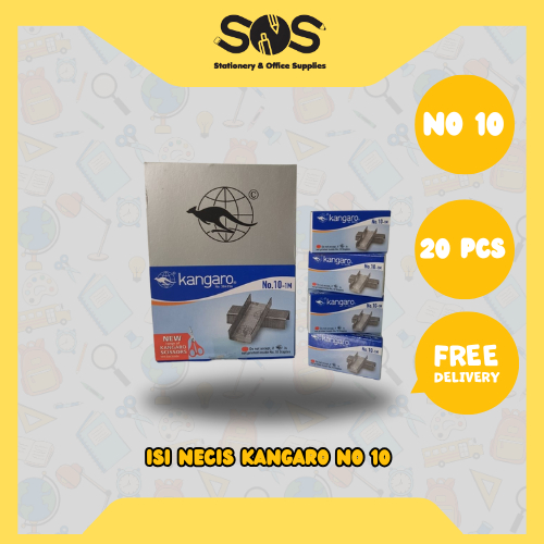 

Isi Necis Kangaro No 10 1 pak 20 pcs